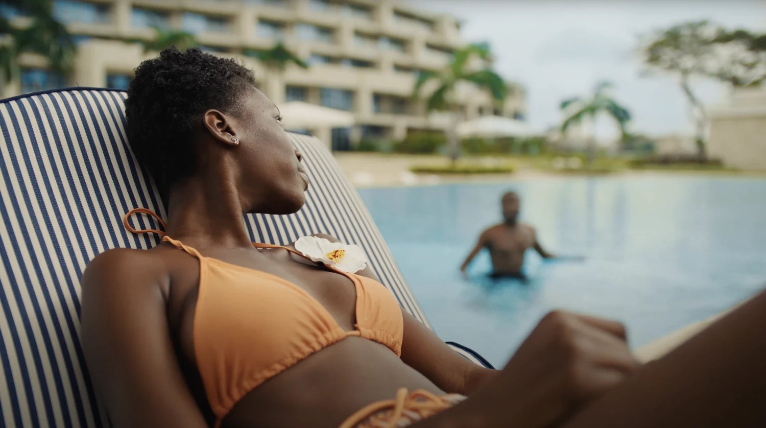 An afternoon by the pool